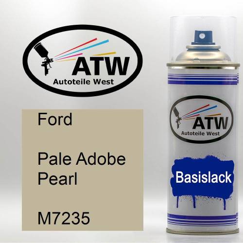 Ford, Pale Adobe Pearl, M7235: 400ml Sprühdose, von ATW Autoteile West.